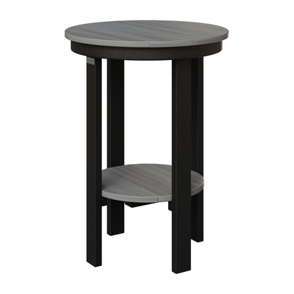 Berlin Gardens Outdoor Poly Lumber Round End Bar Table