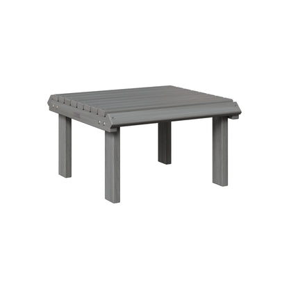 Berlin Gardens Outdoor Poly Lumber Stationary Footstool