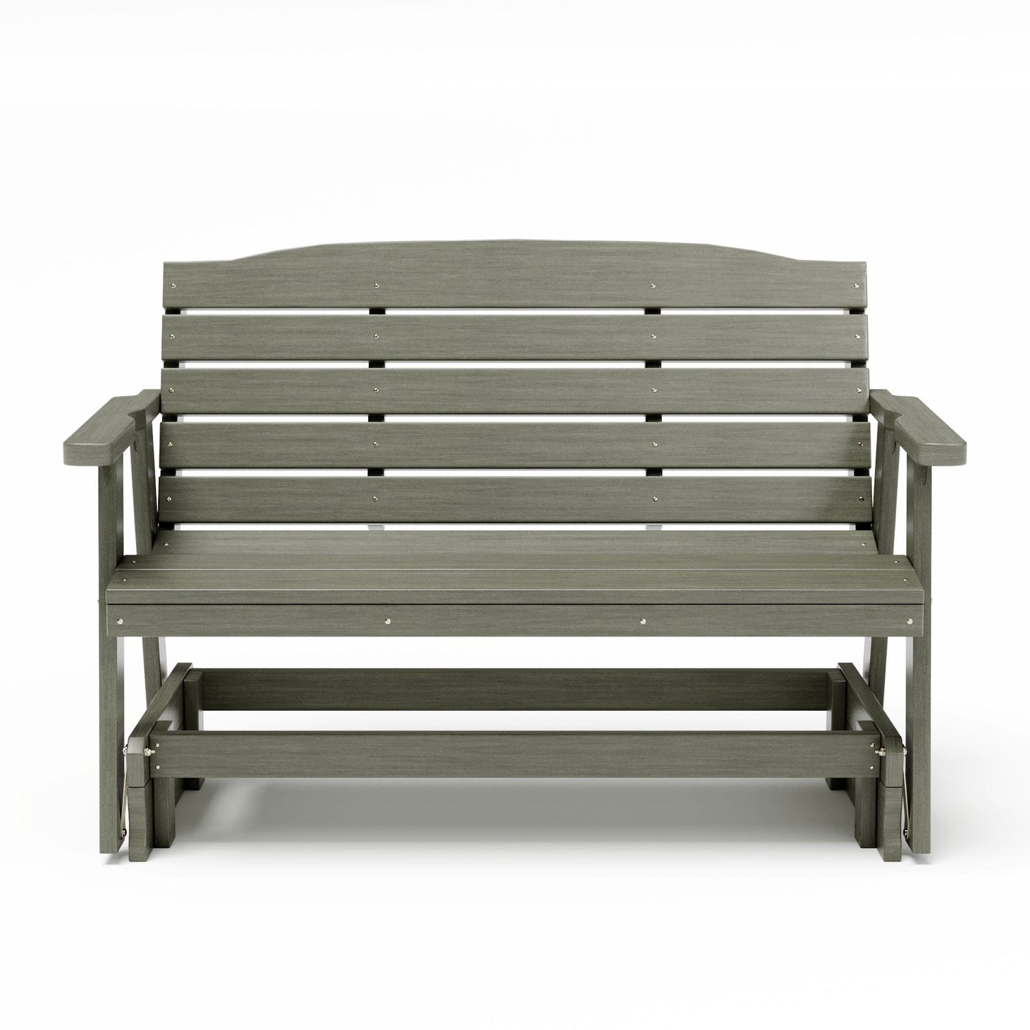 SimplyPoly Amish Made Classic Recycled Plastic Porch Glider