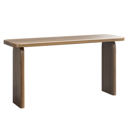 High Bank Woodworks Higley White Oak Sofa Table