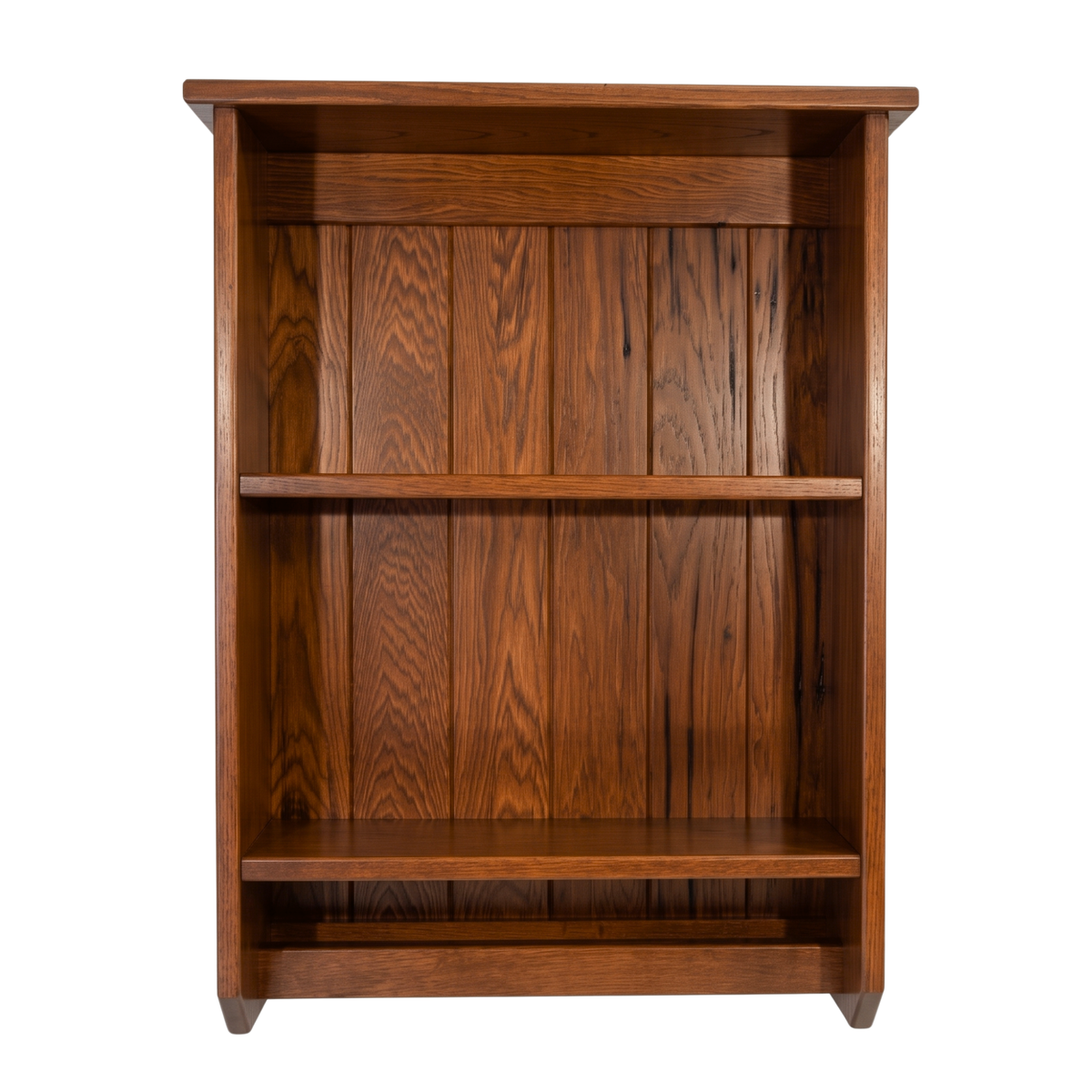 Elk Creek Living Amish-Made Solid Wood Powder Room Wall Shelf