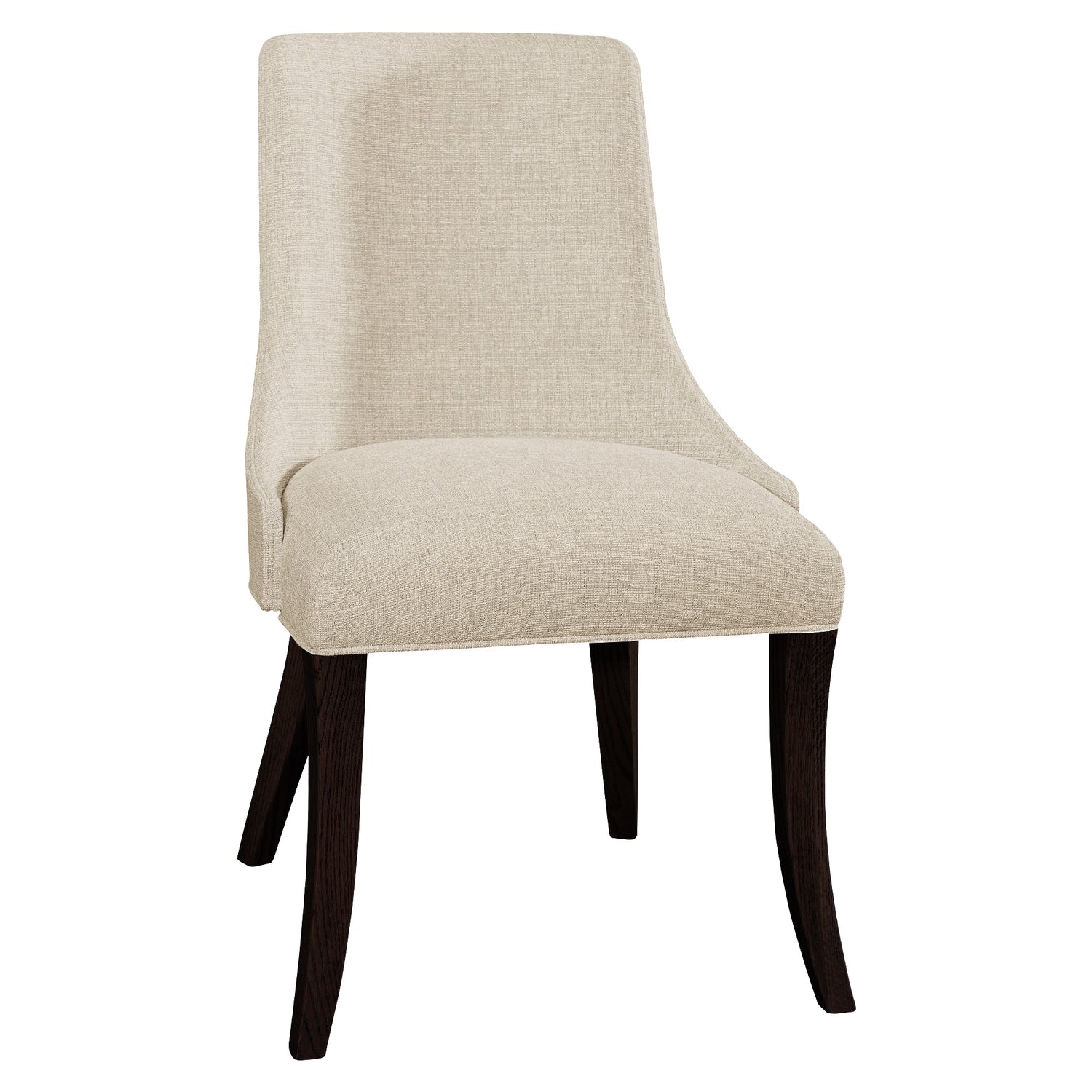 Fairfield Chair in Oak with Ebony Stain and Melody fabric