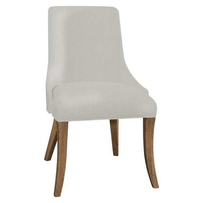 Fairfield Chair in Oak with Antique American Stain and Masa fabric