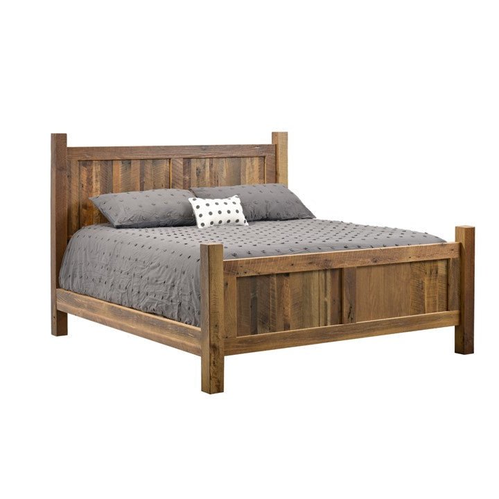 Legacy Estate Rowan Reclaimed Barnwood Farmhouse Bed Frame
