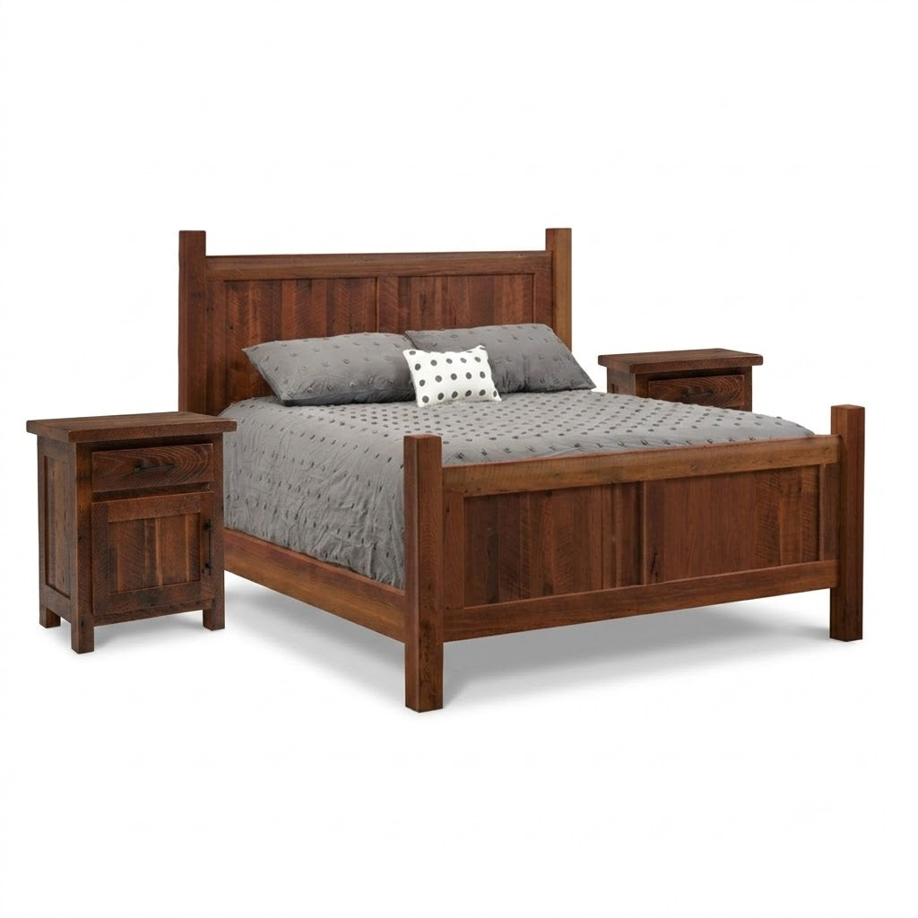 Legacy Estate Rowan Reclaimed Barnwood 3-Piece Bedroom Set