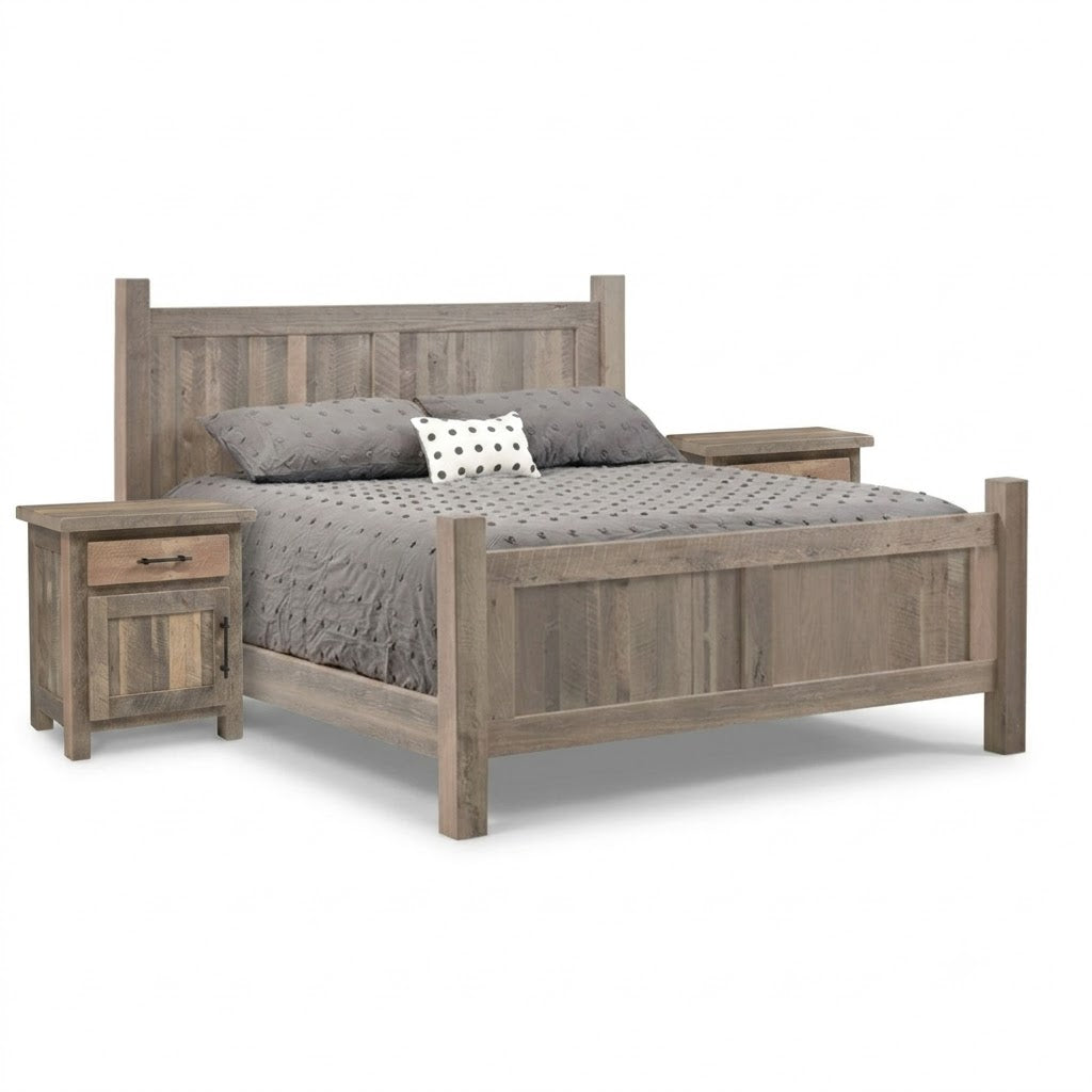 Legacy Estate Rowan Reclaimed Barnwood 3-Piece Bedroom Set