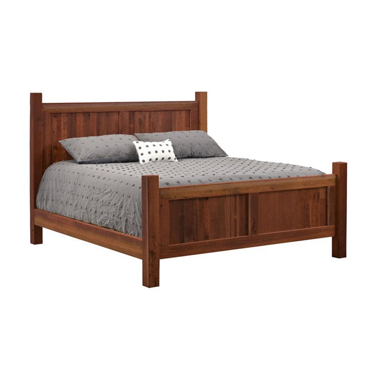 Legacy Estate Rowan Reclaimed Barnwood Farmhouse Bed Frame
