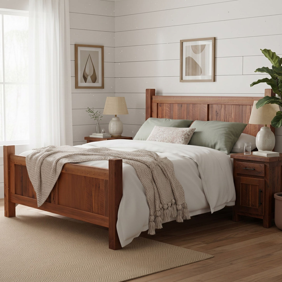 Legacy Estate Rowan Reclaimed Barnwood 3-Piece Bedroom Set
