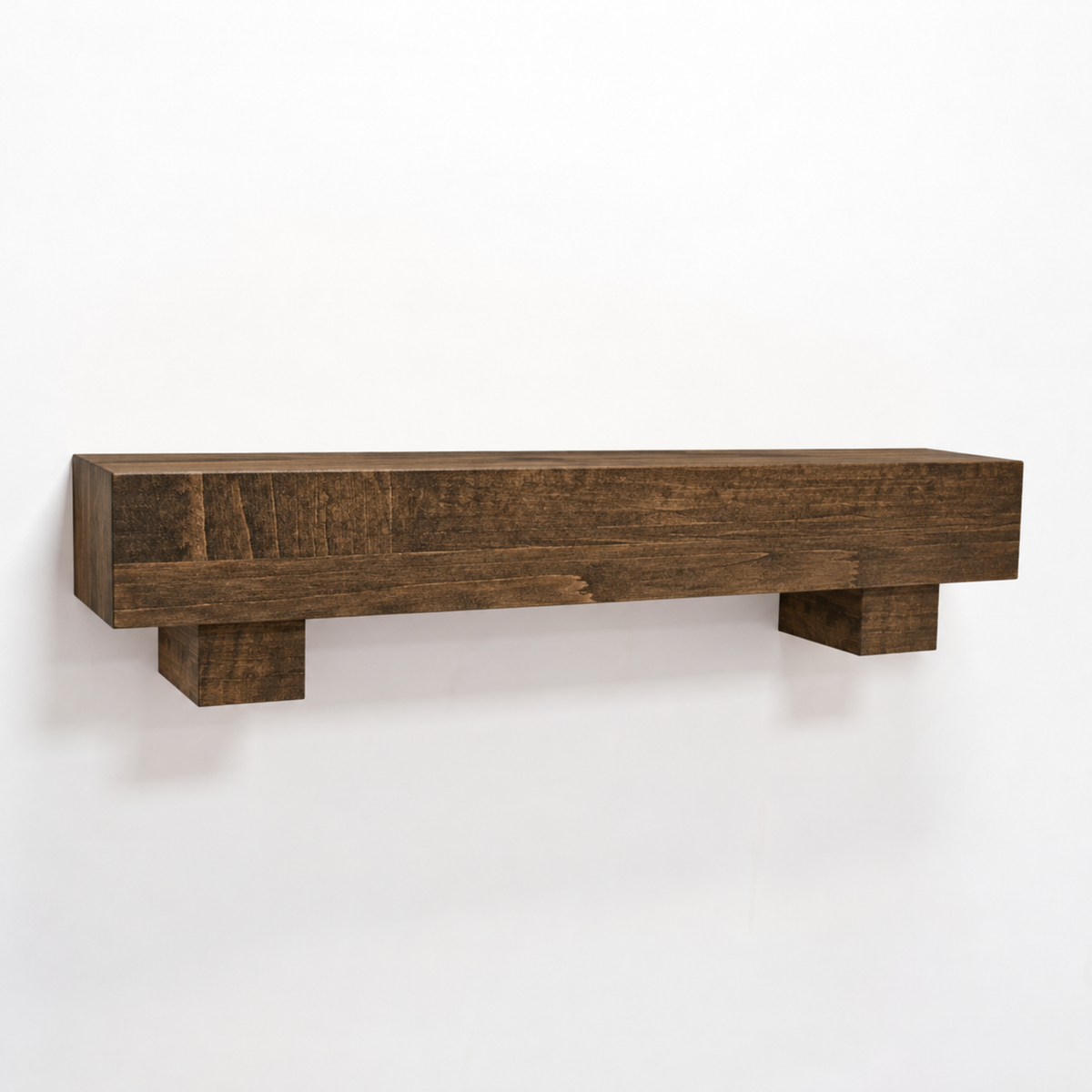 Hoosier Timbercraft Fenwick Amish-Made Solid Wood Mantel Shelf