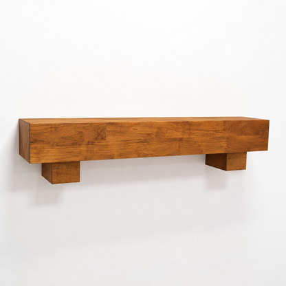 Hoosier Timbercraft Fenwick Amish-Made Solid Wood Mantel Shelf