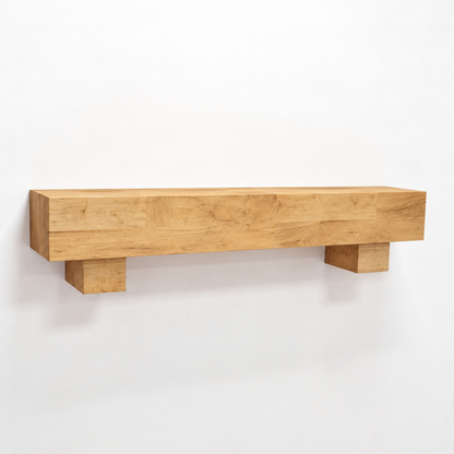 Hoosier Timbercraft Fenwick Amish-Made Solid Wood Mantel Shelf