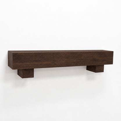 Hoosier Timbercraft Fenwick Amish-Made Solid Wood Mantel Shelf