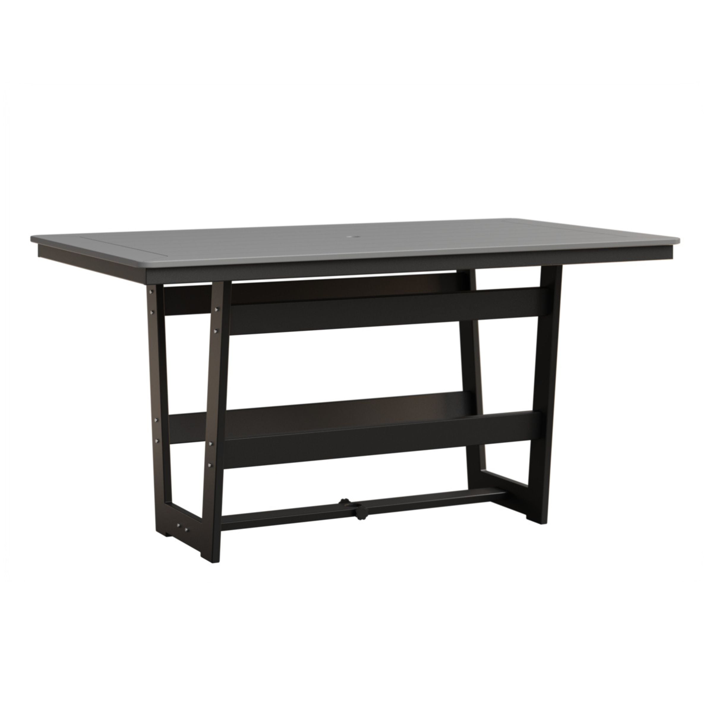 Berlin Gardens Hudson 70″ Outdoor Poly Lumber Rectangular Counter Height Table