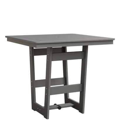 Berlin Gardens Hudson 40″ Outdoor Poly Lumber Square Bar Table
