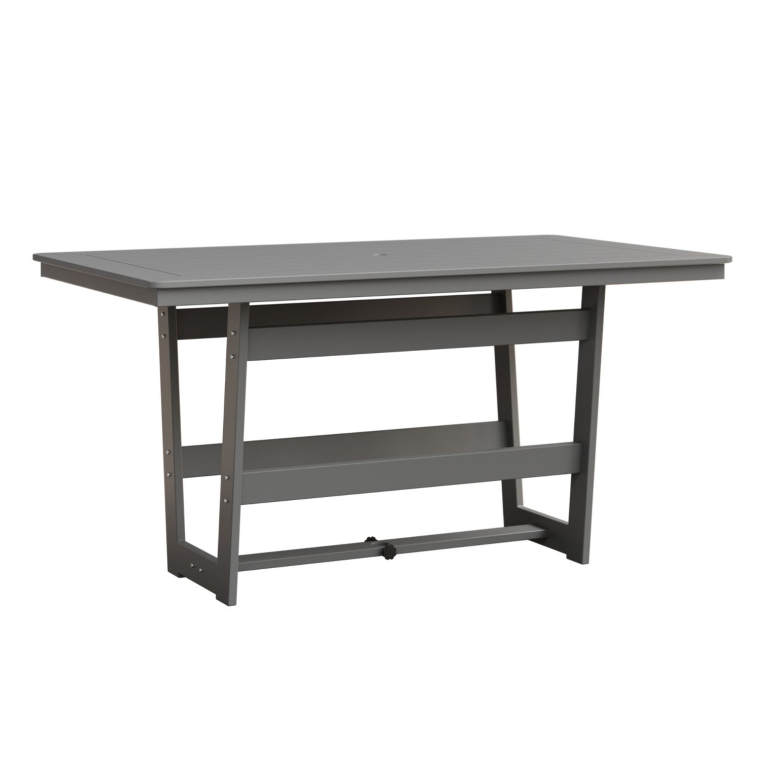 Berlin Gardens Hudson 70″ Outdoor Poly Lumber Rectangular Counter Height Table