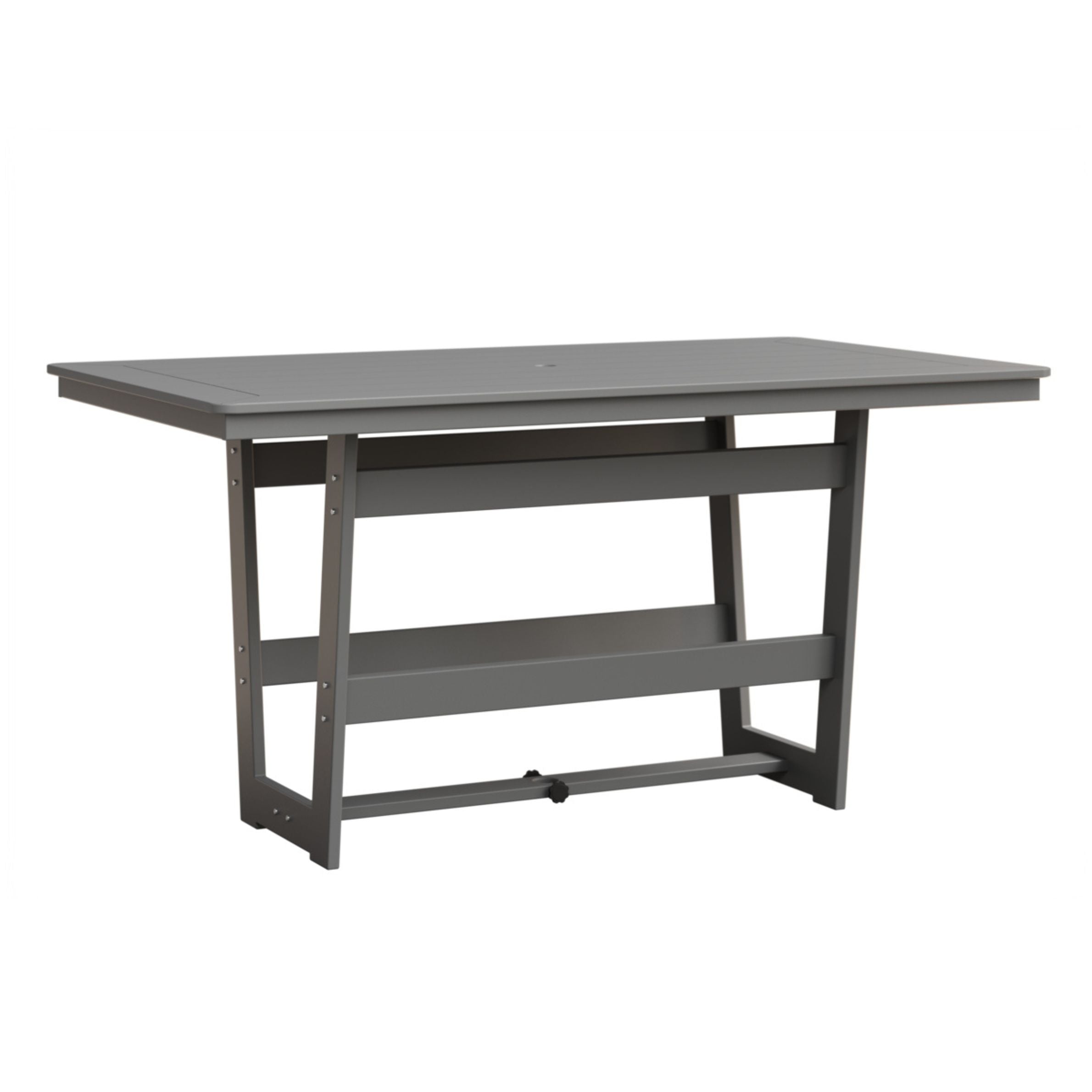 Berlin Gardens Hudson 70″ Outdoor Poly Lumber Rectangular Counter Height Table