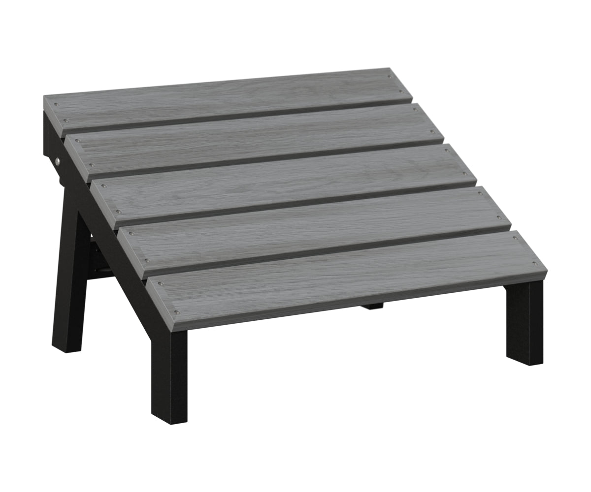 Berlin Gardens Mayhew Mayhew Outdoor Poly Lumber Adirondack Folding Footstool