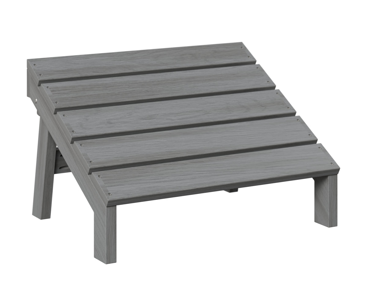 Berlin Gardens Mayhew Mayhew Outdoor Poly Lumber Adirondack Folding Footstool