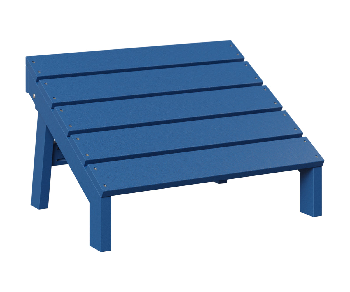 Berlin Gardens Mayhew Mayhew Outdoor Poly Lumber Adirondack Folding Footstool