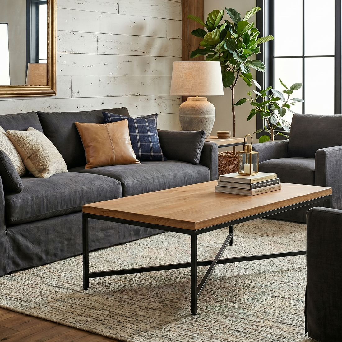 Legacy Estate Galpin Reclaimed Barnwood Coffee Table