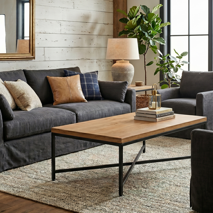 Legacy Estate Galpin Reclaimed Barnwood Coffee Table