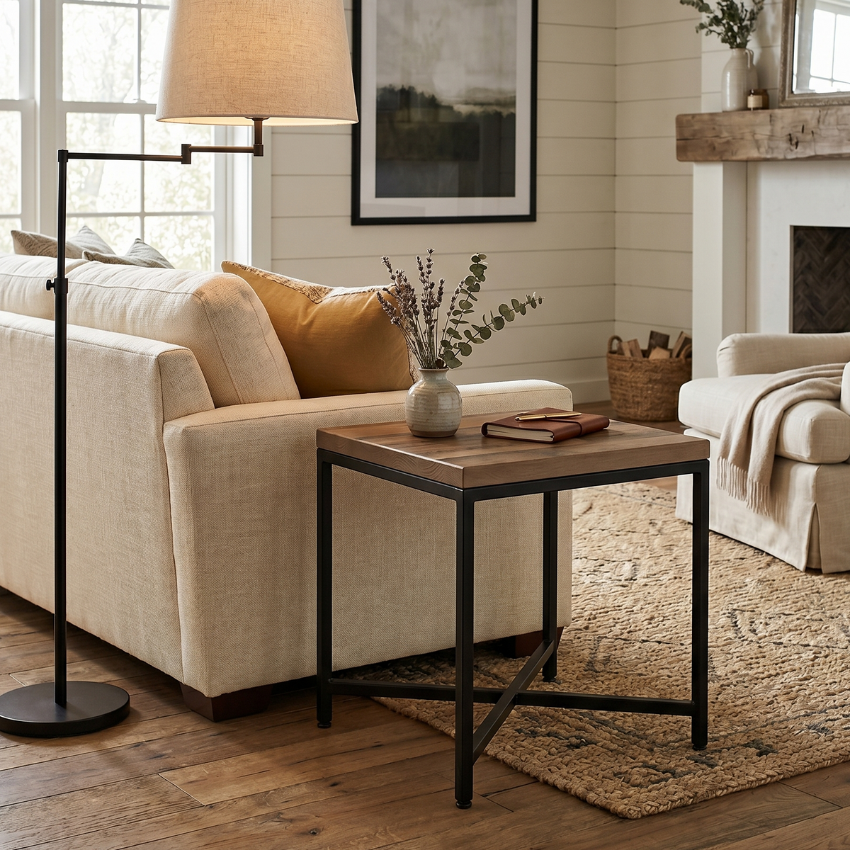 Legacy Estate Galpin Reclaimed Barnwood End Table
