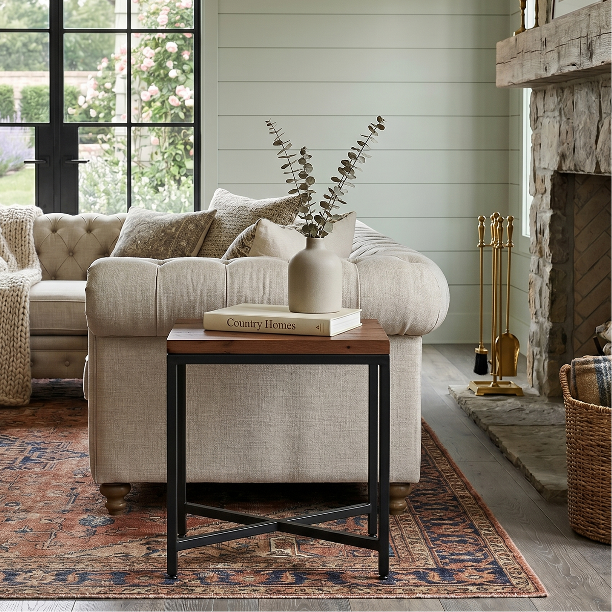 Legacy Estate Galpin Reclaimed Barnwood Side Table