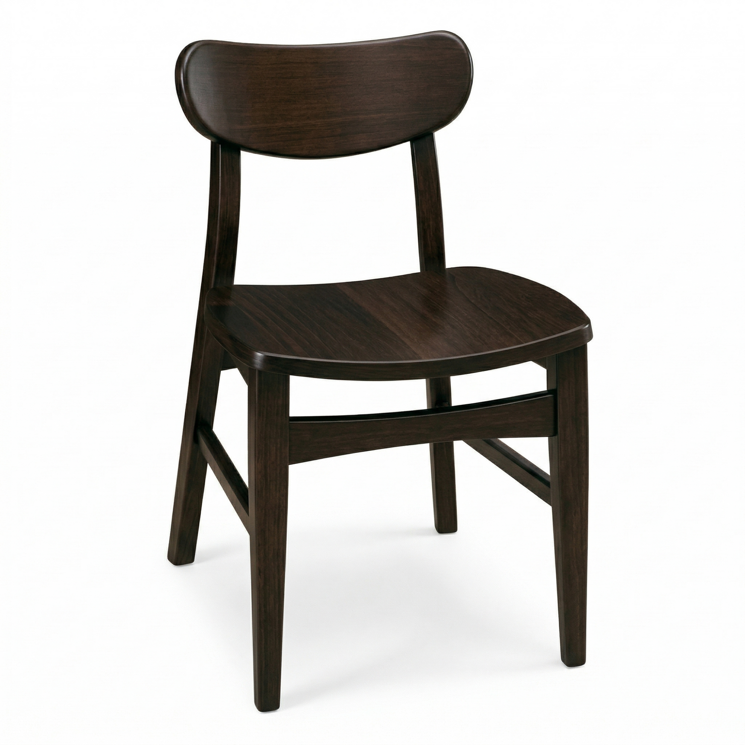 Hoosier Timbercraft Monroe Wood Side Maple Dining Chair