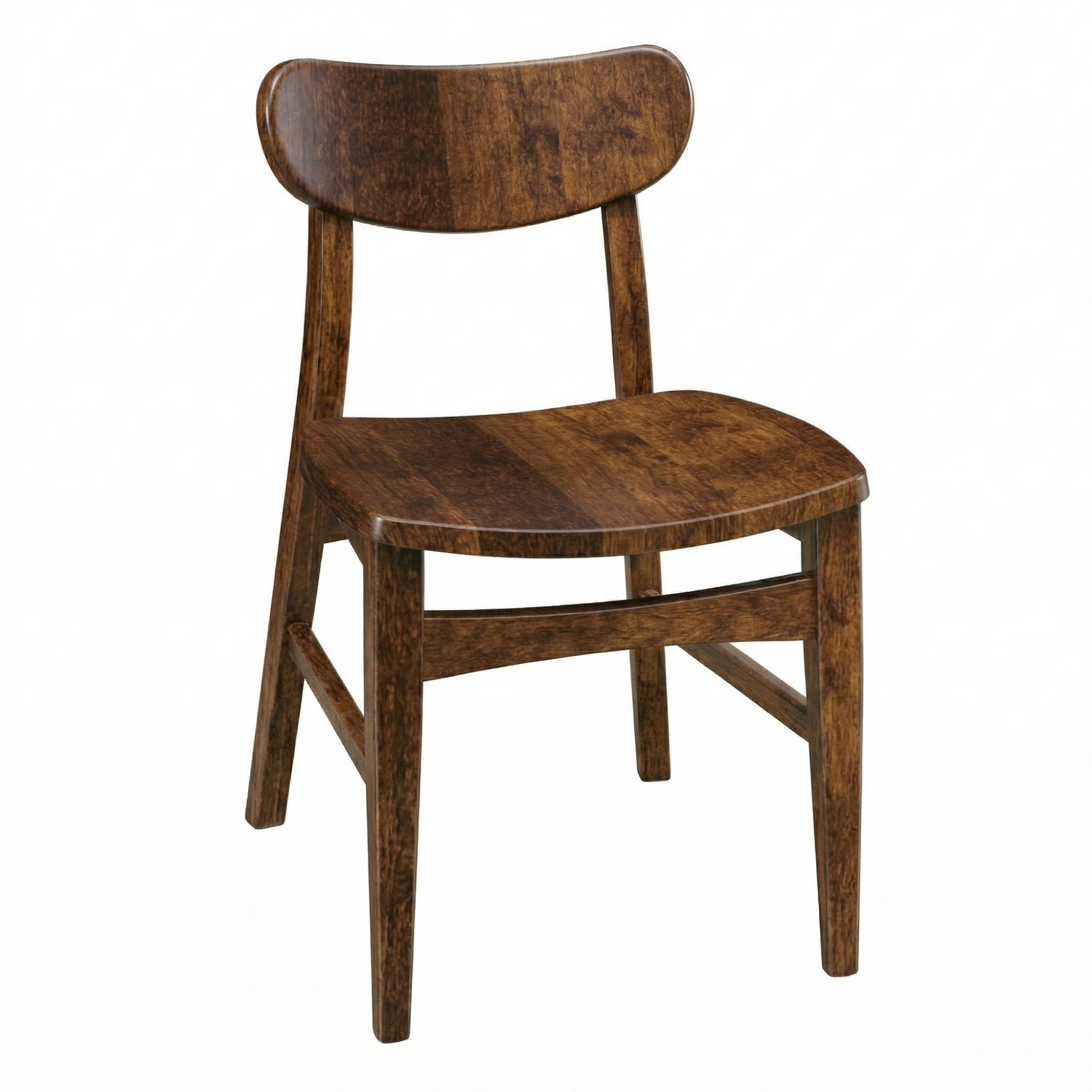 Hoosier Timbercraft Monroe Wood Side Maple Dining Chair