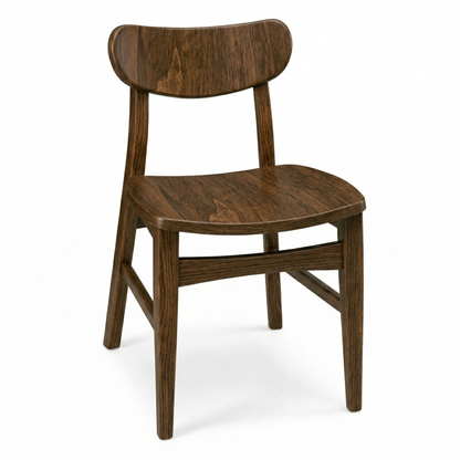 Hoosier Timbercraft Monroe Wood Side Maple Dining Chair