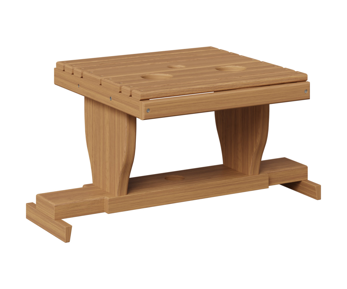 Berlin Gardens Outdoor Poly Lumber Gliding Settee Table