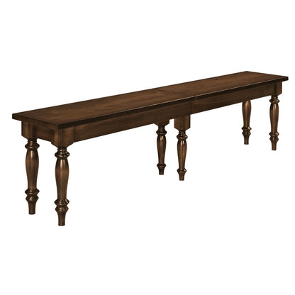 Hoosier Timbercraft Goshen Maple Dining Bench