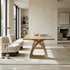 Granola_Hoosier_Timbercraft_Salem_Brown_Maple_Trestle_Table