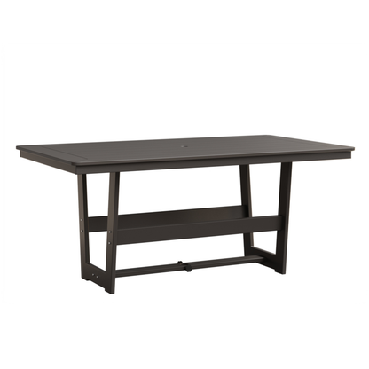 Berlin Gardens Hudson 70″ Outdoor Poly Lumber Rectangular Dining Table