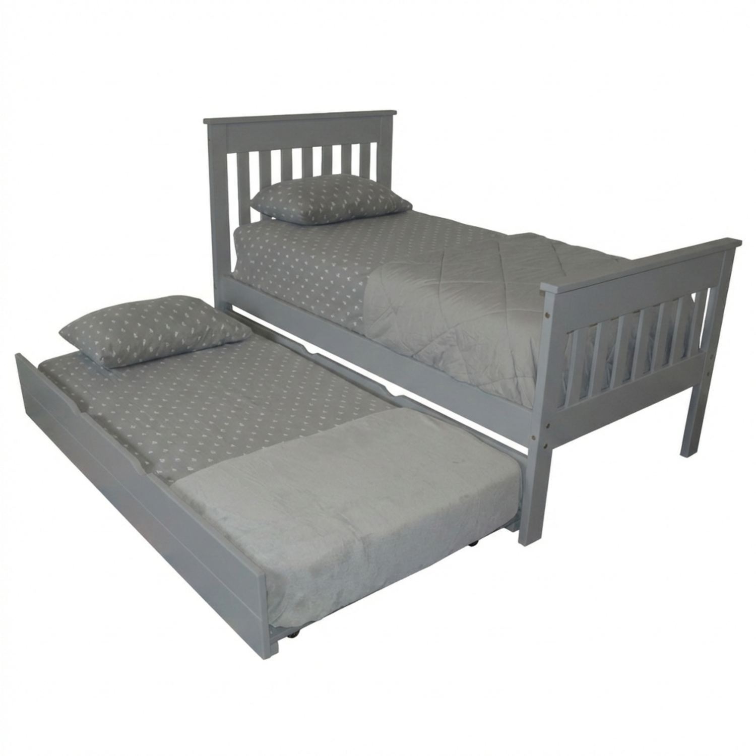 Versaloft Harmony Amish Made Bed Frame with Trundle Unit