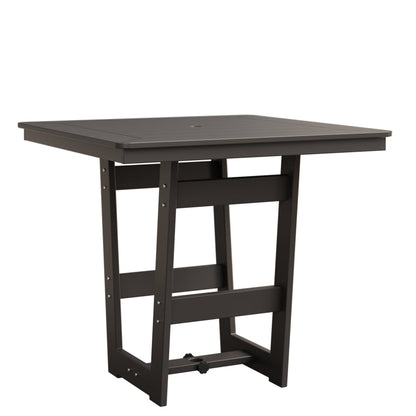 Berlin Gardens Hudson 40″ Outdoor Poly Lumber Square Bar Table