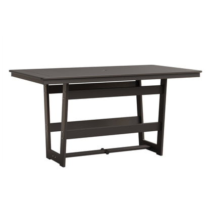 Berlin Gardens Hudson 70″ Outdoor Poly Lumber Rectangular Counter Height Table
