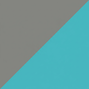 Grey on Aruba Blue