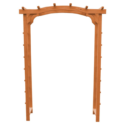 Heritage Lawncraft Newport Pressure Treated Wooden Garden Arbor