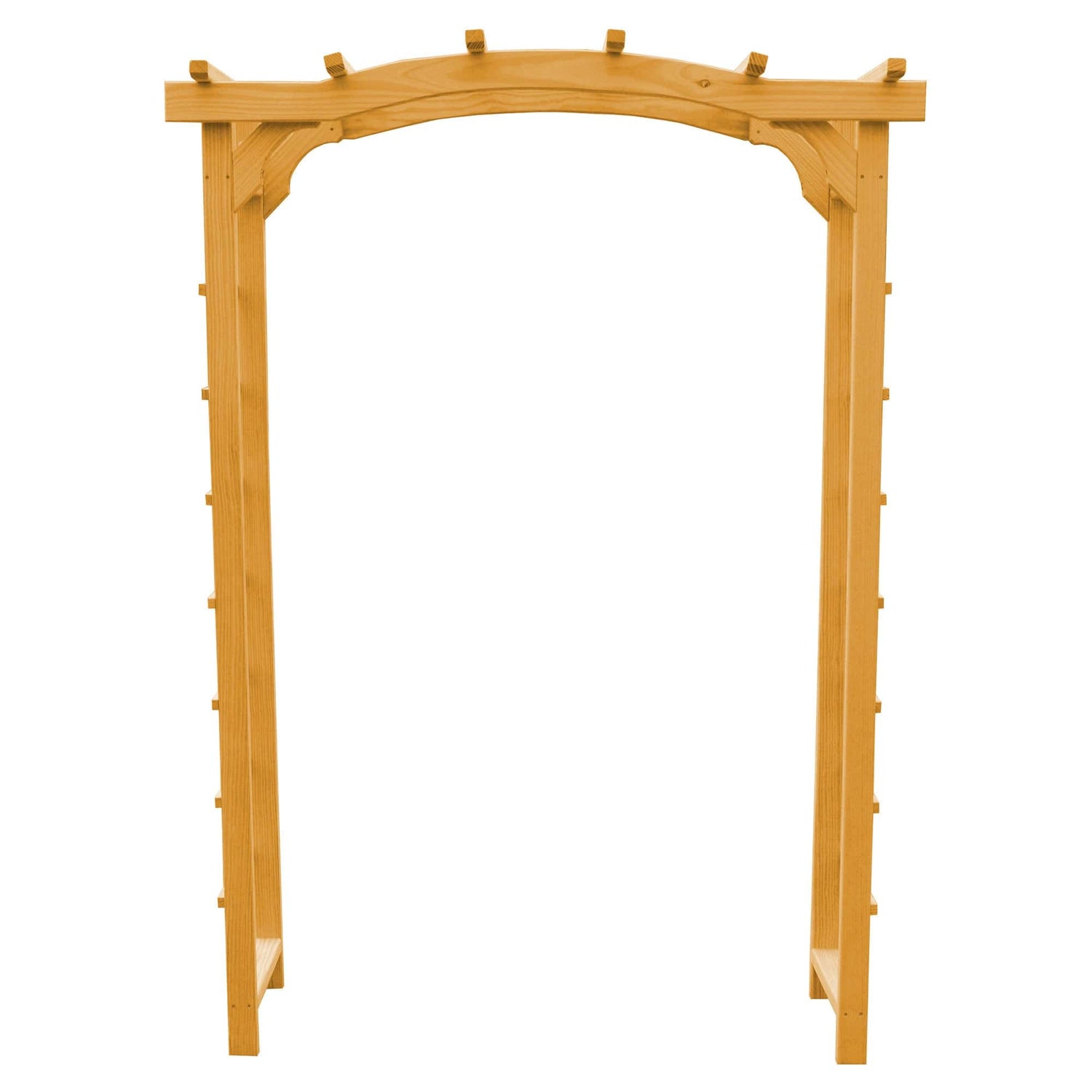 Heritage Lawncraft Newport Pressure Treated Wooden Garden Arbor
