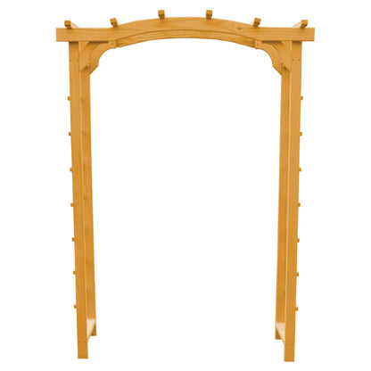 Heritage Lawncraft Newport Pressure Treated Wooden Garden Arbor