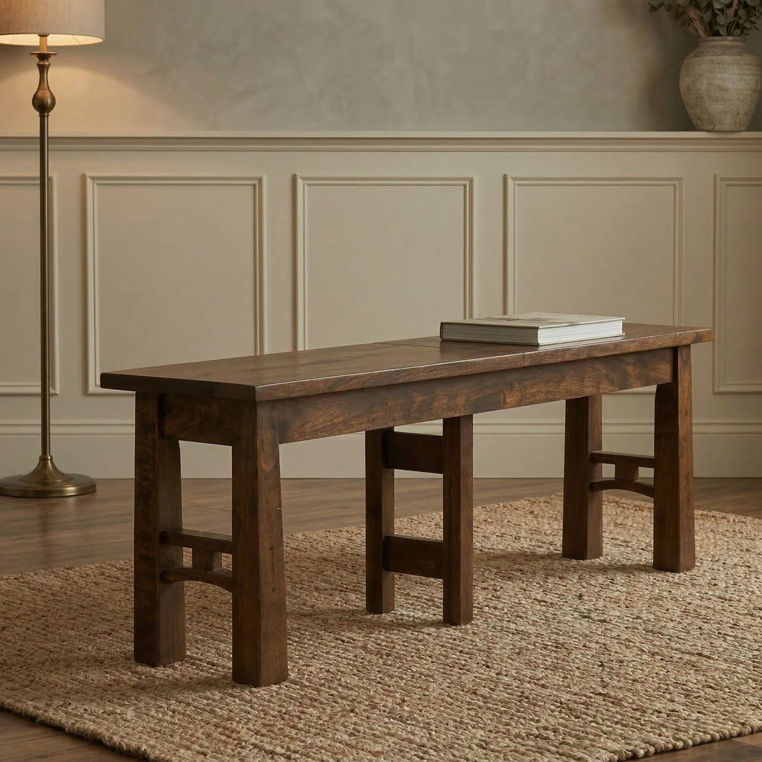 Hoosier Timbercraft Marshall Maple Dining Bench