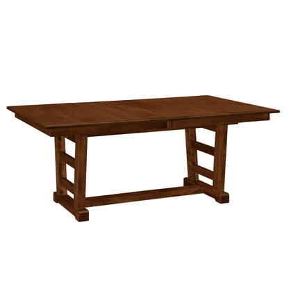 Hoosier Timbercraft Rogers Maple Trestle Dining Table