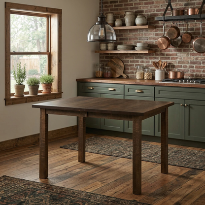 Hoosier Timbercraft Sidney Maple Dining Table