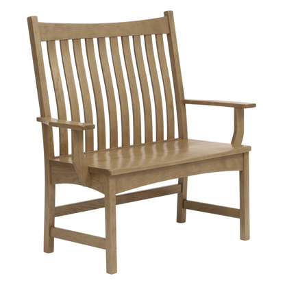 Hoosier Timbercraft Allen Maple Wooden Bench