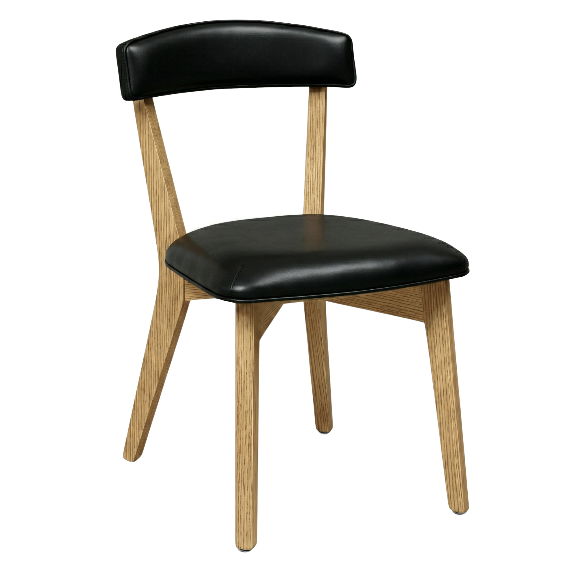 Hoosier Timbercraft Colfax Oak Side Dining Chair