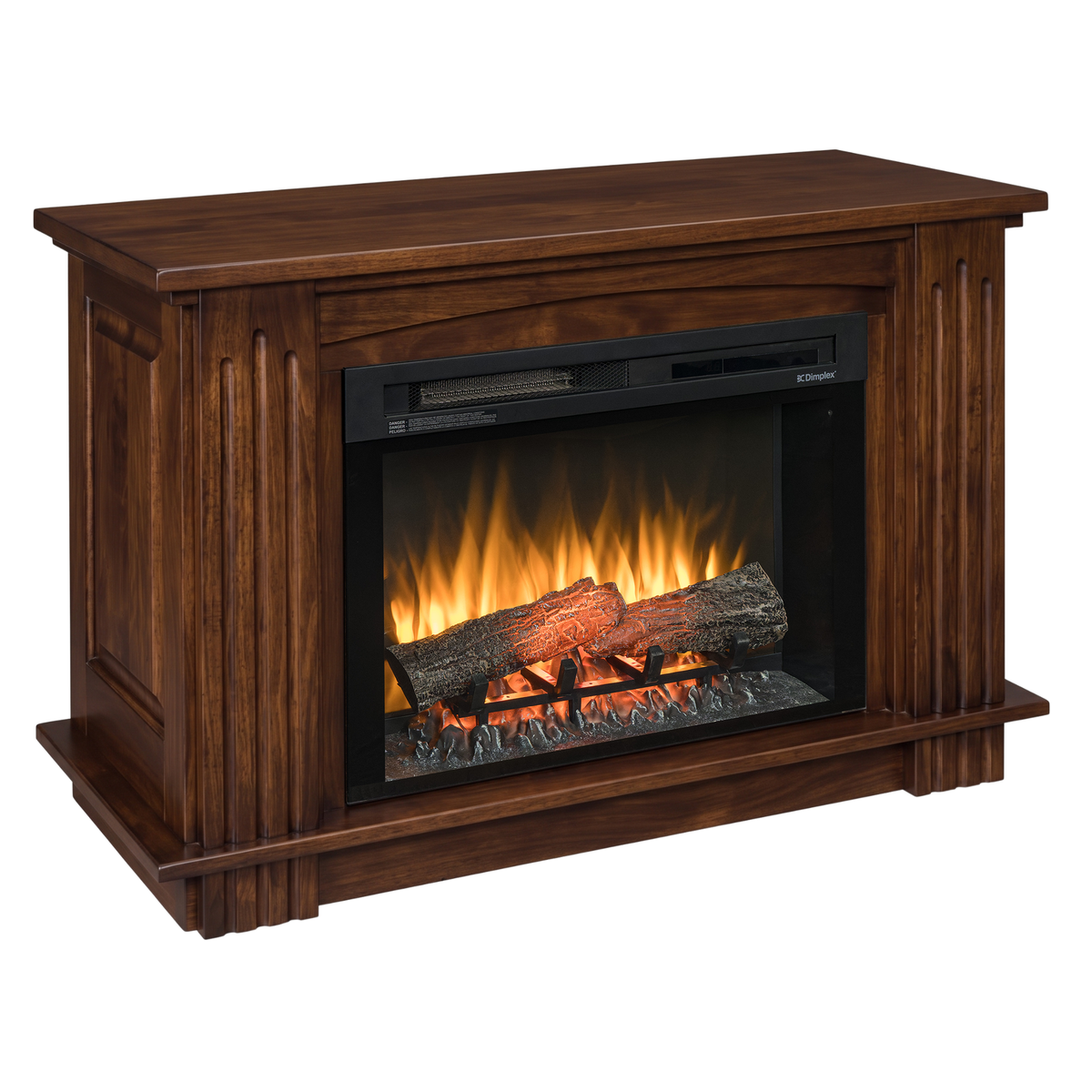 Hoosier Timbercraft Bristol Brown Maple Fireplace