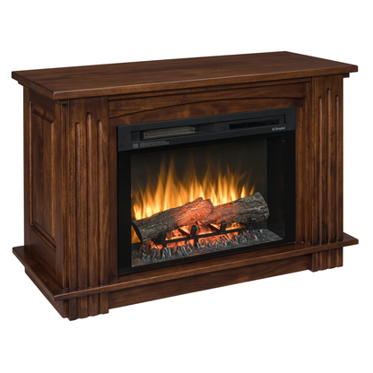 Hoosier Timbercraft Bristol Brown Maple Fireplace
