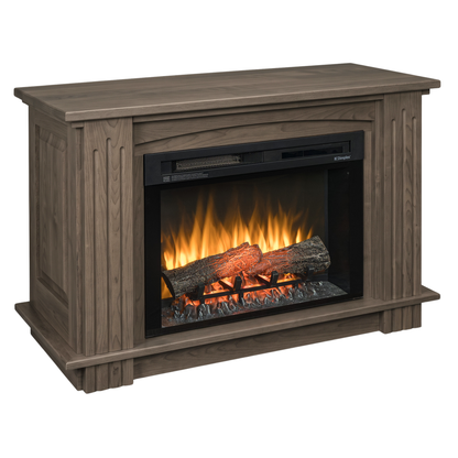 Hoosier Timbercraft Bristol Brown Maple Fireplace