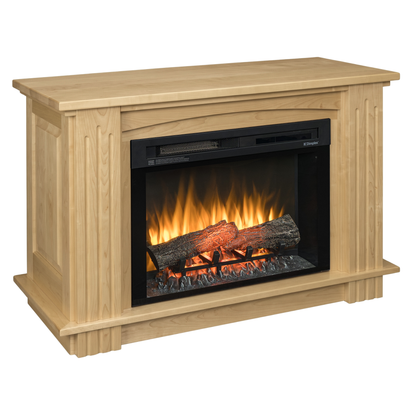 Hoosier Timbercraft Bristol Brown Maple Fireplace
